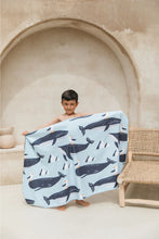 Cargar imagen en el visor de la galería, Toalla playera de microfibra Gaviotas