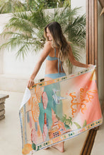 Cargar imagen en el visor de la galería, Toalla playera de microfibra Amalfi