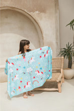 Cargar imagen en el visor de la galería, Toalla playera de microfibra Arcoíris