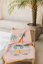 Cargar imagen en el visor de la galería, Toalla playera de microfibra Oasis coral