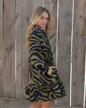Cargar imagen en el visor de la galería, Vestido Yasmin Africa Verde