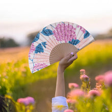 Cargar imagen en el visor de la galería, Abanico “Hortensias”