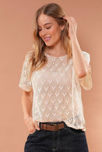 Cargar imagen en el visor de la galería, Camiseta Crema