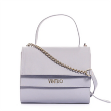 Cargar imagen en el visor de la galería, Cartera Dandy Gris Con Cargadera En Cadena