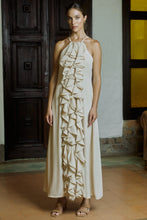 Cargar imagen en el visor de la galería, VESTIDO AMELIA BEIGE