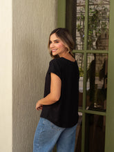Cargar imagen en el visor de la galería, Camiseta Polania Plane Negro