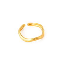 Cargar imagen en el visor de la galería, Argolla rastro dorado