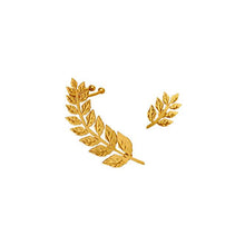 Cargar imagen en el visor de la galería, Ear Cuff Y Arete Rama De Laurel Renacer