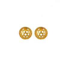 Cargar imagen en el visor de la galería, Arete topo panal Vuelo de Vida