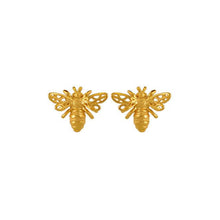 Cargar imagen en el visor de la galería, Arete topo abeja Vuelo de Vida