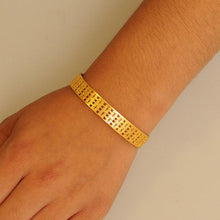 Cargar imagen en el visor de la galería, Brazalete kana wayuu Brillo Guajiro