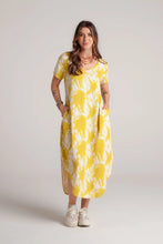 Cargar imagen en el visor de la galería, Vestido Alma multi cuello en v o redondo - Tie Dye Verde Limón
