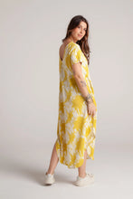Cargar imagen en el visor de la galería, Vestido Alma multi cuello en v o redondo - Tie Dye Verde Limón