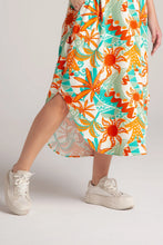 Cargar imagen en el visor de la galería, Vestido Alma multi cuello en v o redondo - Azul Tropical