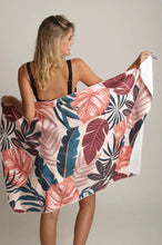 Cargar imagen en el visor de la galería, Toalla playera de microfibra Avellana