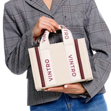 Cargar imagen en el visor de la galería, CARTERA PARA MUJER ESPAÑA BEIGE PRESTON MARFIL