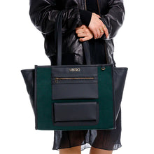 Cargar imagen en el visor de la galería, CARTERA PARA MUJER CRIQUET VERDE EN PRANNA