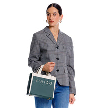 Cargar imagen en el visor de la galería, MANOS LIBRES PARA MUJER PROVENZA VERDE CON CARGADERA REMOVIBLE