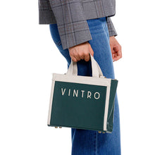 Cargar imagen en el visor de la galería, MANOS LIBRES PARA MUJER PROVENZA VERDE CON CARGADERA REMOVIBLE