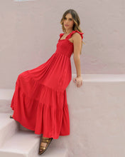 Cargar imagen en el visor de la galería, Vestido Sally Plane Rojo