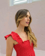 Cargar imagen en el visor de la galería, Vestido Sally Plane Rojo