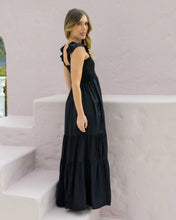 Cargar imagen en el visor de la galería, Vestido Sally Plane Negro