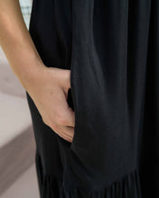 Cargar imagen en el visor de la galería, Vestido Sally Plane Negro