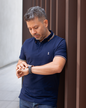 Cargar imagen en el visor de la galería, Polo Azul Navy Hombre