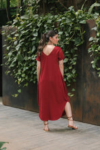 Cargar imagen en el visor de la galería, Vestido Alma Multiproposito - Cereza