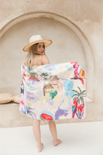 Cargar imagen en el visor de la galería, Toalla playera de microfibra Tierra Bomba