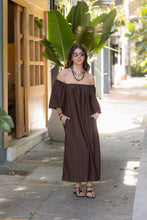 Cargar imagen en el visor de la galería, Vestido Arabia cuello bandeja - Zelda Café