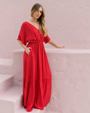Cargar imagen en el visor de la galería, Vestido Elodia Plane Cherry