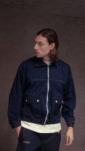 Cargar imagen en el visor de la galería, Denim Jacket Two-Way Zipper