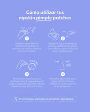 Cargar imagen en el visor de la galería, Parches para Granos, uso de noche - Nipskin®