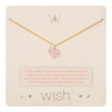 Cargar imagen en el visor de la galería, Collar Cadena Oro Cuarzo Rosado