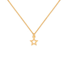 Cargar imagen en el visor de la galería, Collar Cadena Oro estrella Amigas