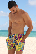 Cargar imagen en el visor de la galería, Pantaloneta de Hombre | Men's Swim Trunks Quick Dry Shorts with Pockets 1001 06 04