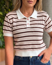 Cargar imagen en el visor de la galería, BLUSA POLO TEJIDA
