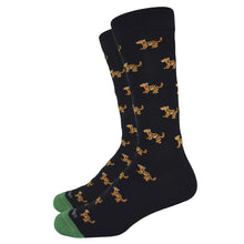 Cargar imagen en el visor de la galería, Medias Negras Leopardos
