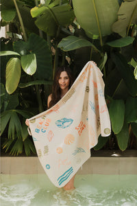 Toalla playera de microfibra Beach Club