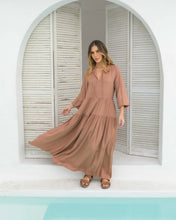 Cargar imagen en el visor de la galería, Vestido Eloisa Plane Toffee
