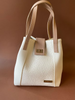 Bolso Matilde Miel Blanco