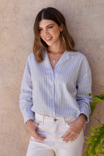 Cargar imagen en el visor de la galería, Camisa Aperol Azul
