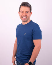 Cargar imagen en el visor de la galería, Camiseta Hombre Azul
