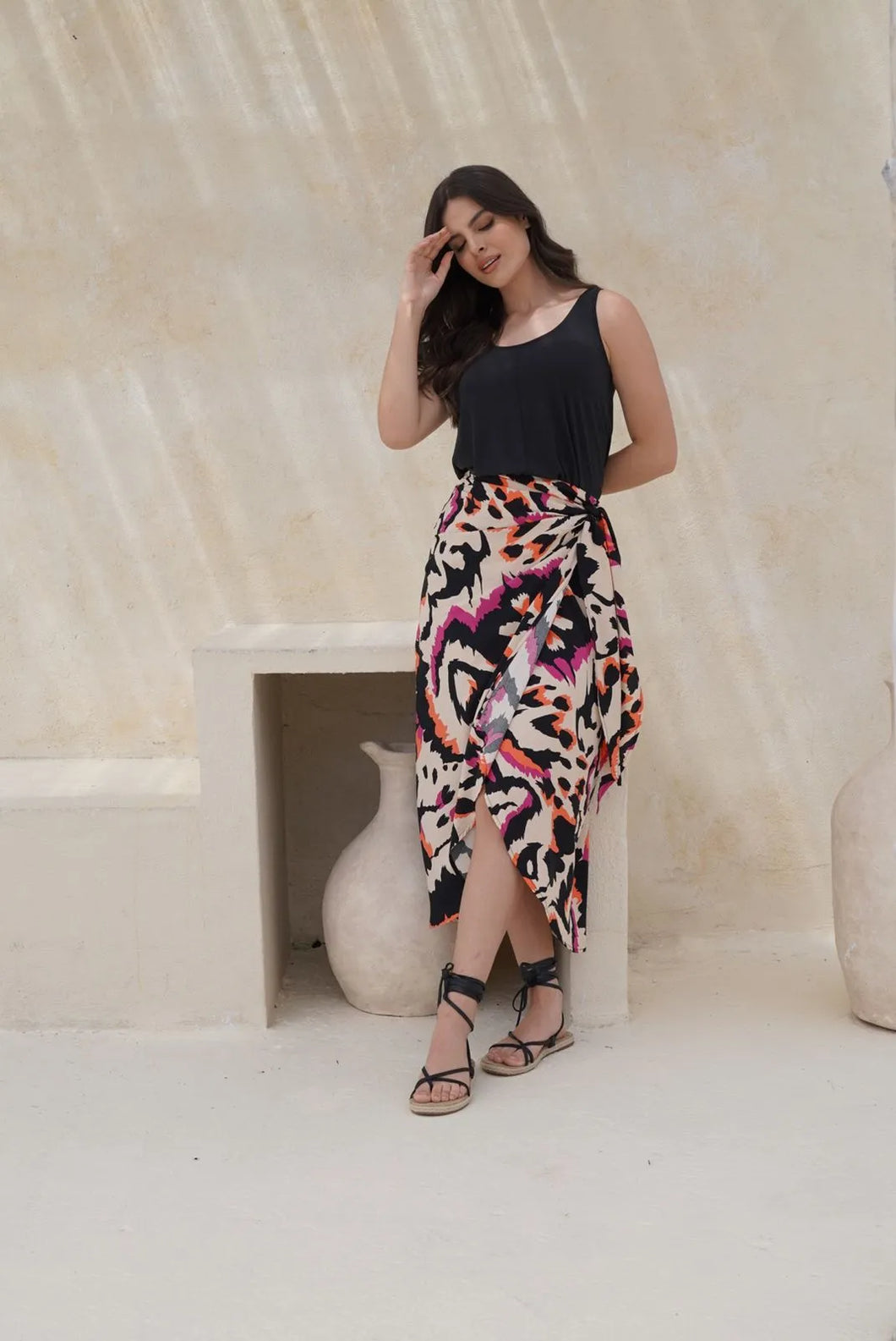 Falda Tailandia Cebra