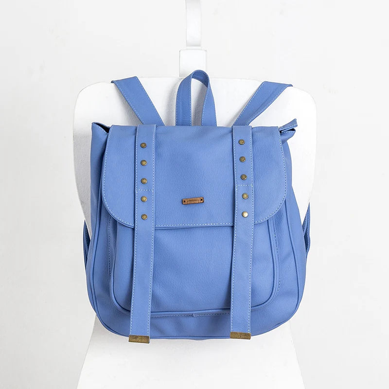 Morral Backpack Azul Violeta
