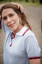Cargar imagen en el visor de la galería, CAMISETA POLO TEJIDA
