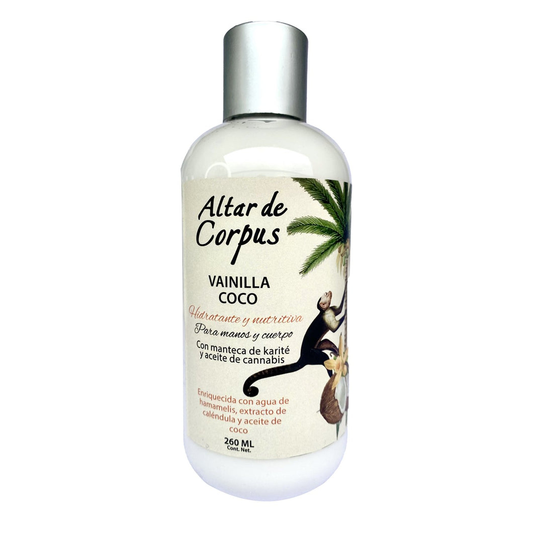 Hidratante corporal de Vainilla Coco 260ml