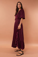 Cargar imagen en el visor de la galería, Vestido Melina Merlot
