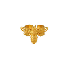 Cargar imagen en el visor de la galería, Anillo dorado abeja Vuelo de Vida
